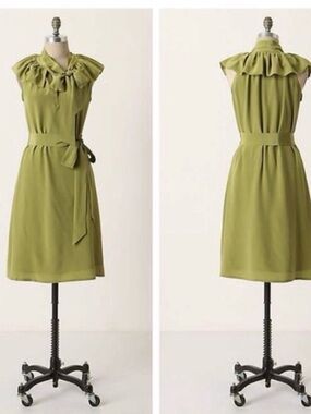 Girls from Savoy Lime Juice Anthropologie Dress size 4